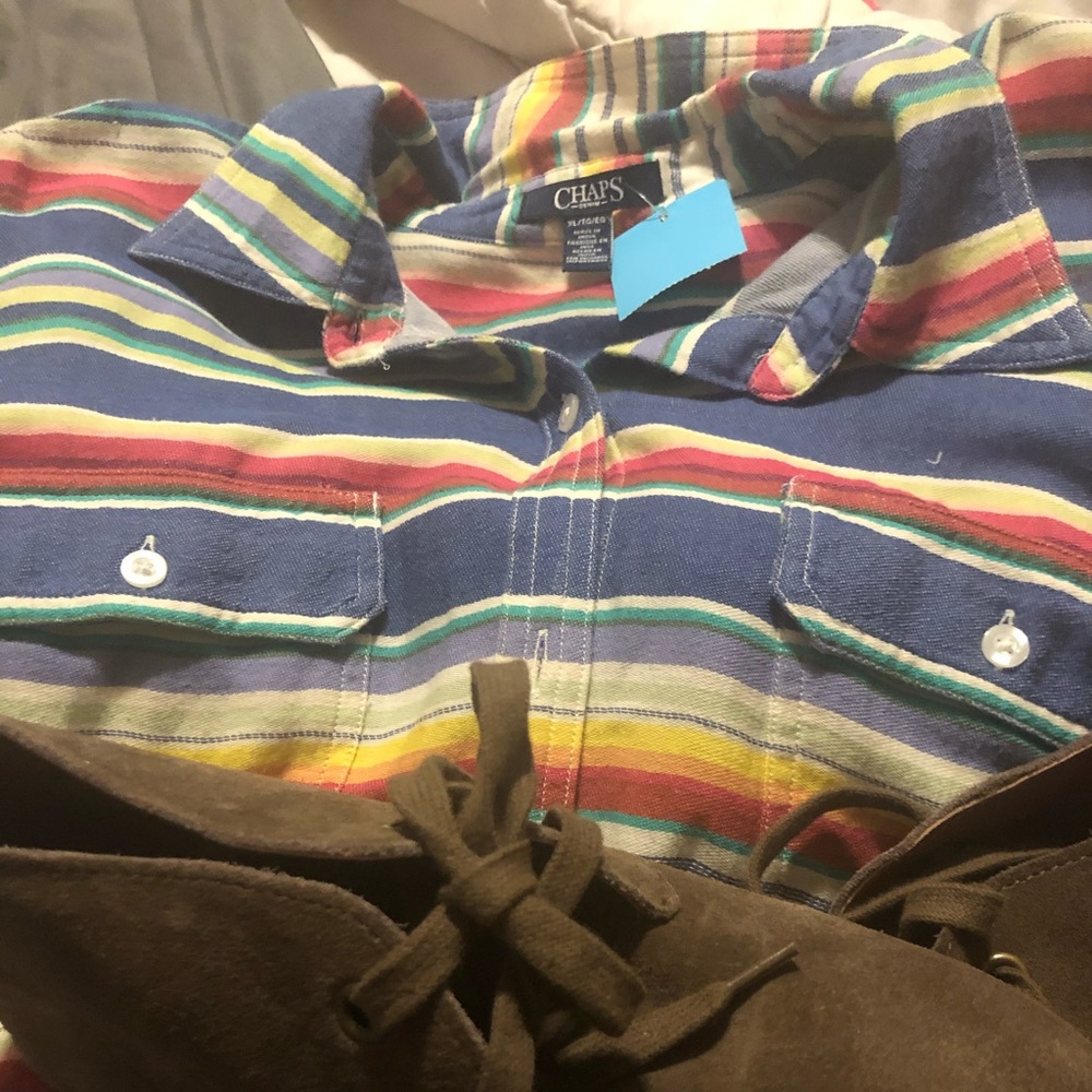 Chaps southwest blouse.